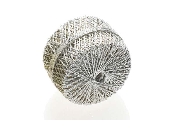 Kordel silber  / 20m 0,7 mm